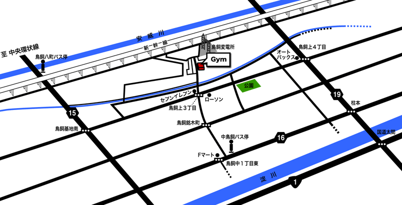 摂津店地図